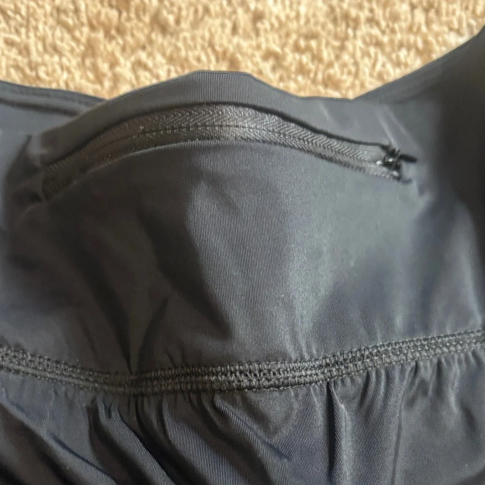 Women’s Black Athletic Shorts - Lightweight Performance - Picture 4 of 5